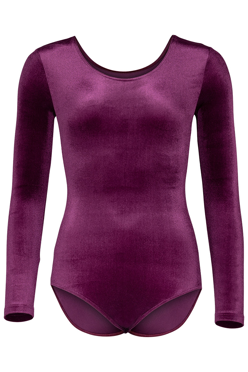 Samt Body Langarm