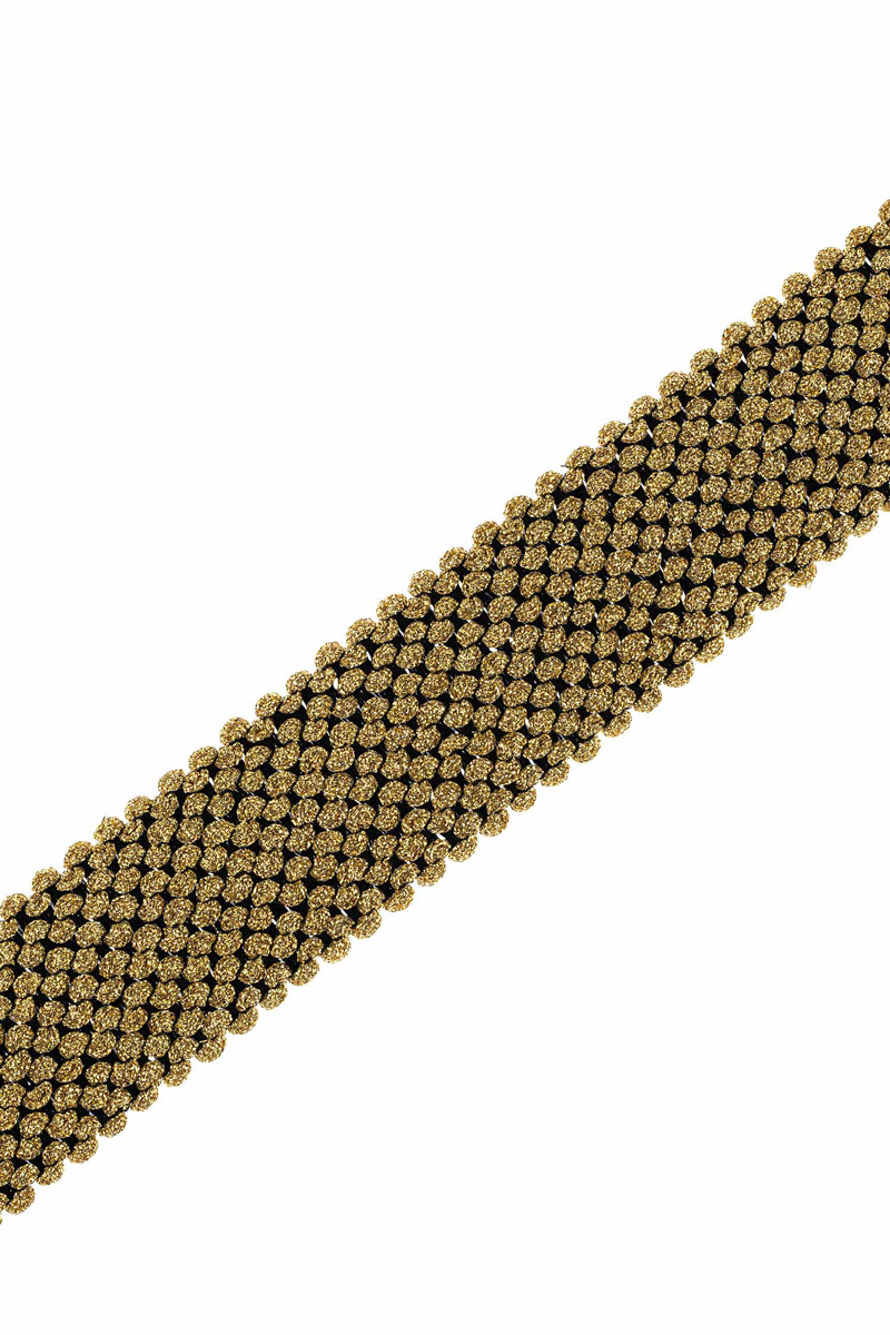 Borte schwarz-gold