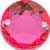 Farbpunkt Acrylstein rosa