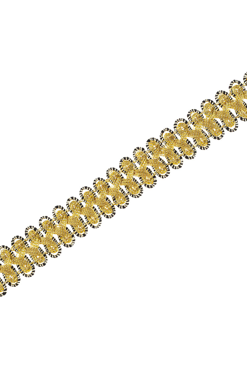 Borte schwarz-gold