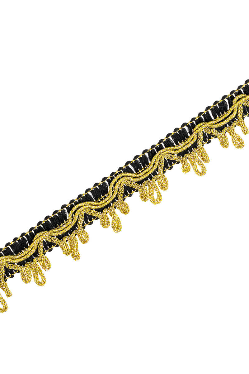 Borte schwarz-gold