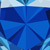 Pin crystal-blau