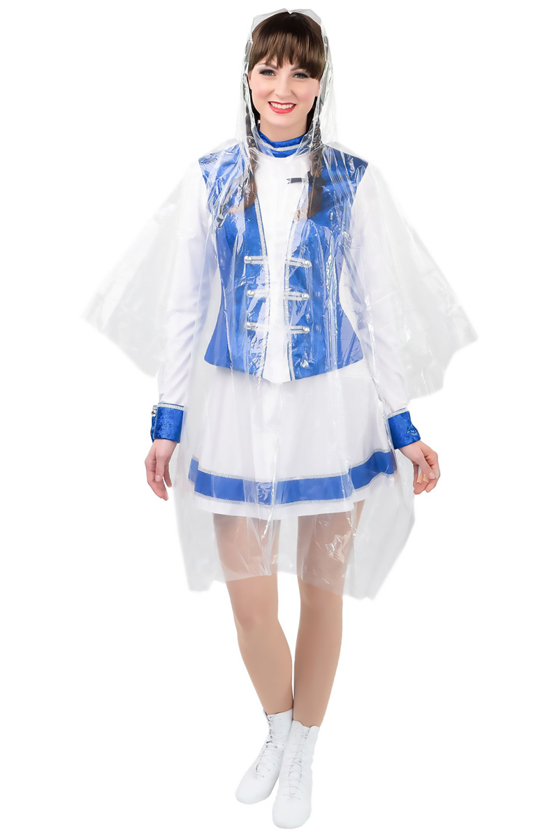 Regencape mit Kapuze