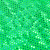 Farbpunkt holo-neongrün