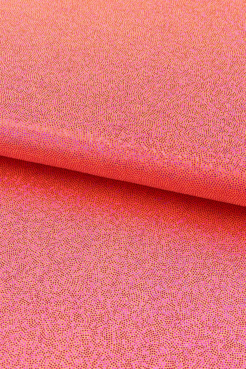 Stoff in der Farbe holo-grapfruit