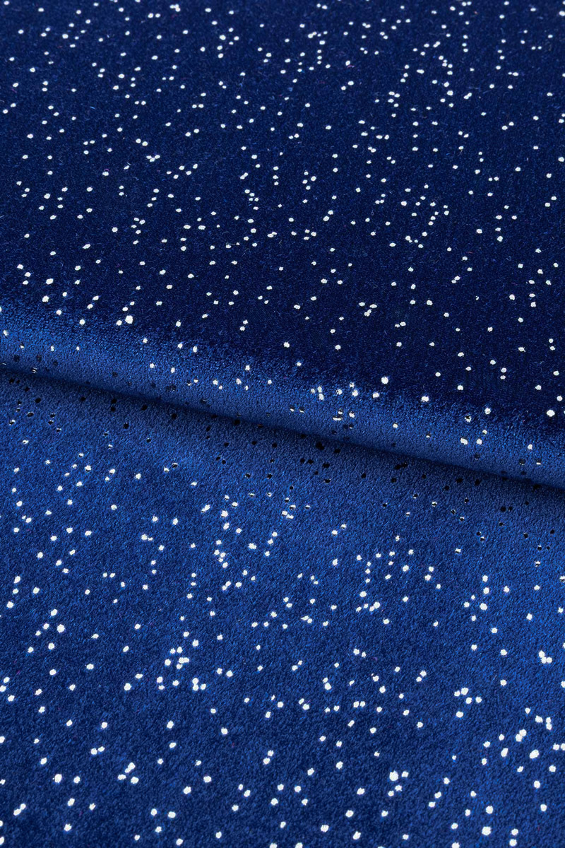 Stoff in der Farbe marine