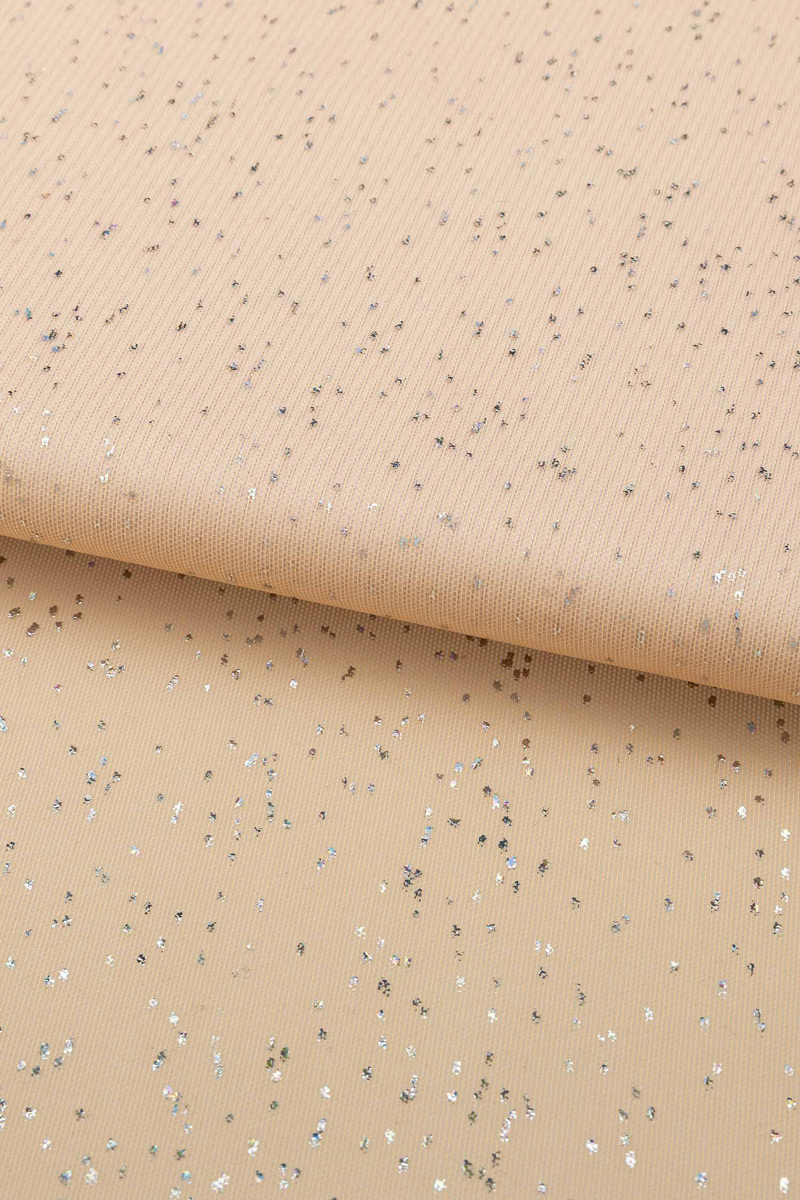 Stoff in der Farbe skin