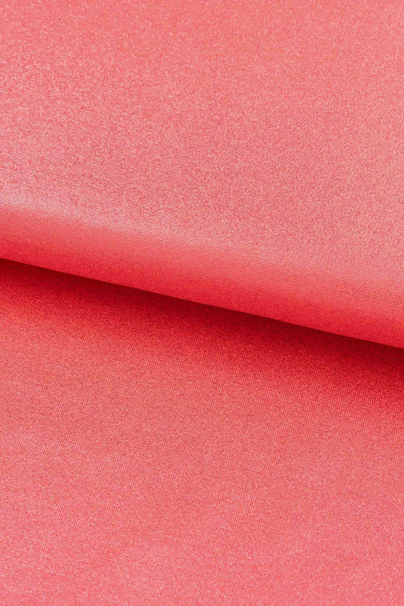 Stoff in der Farbe lachs
