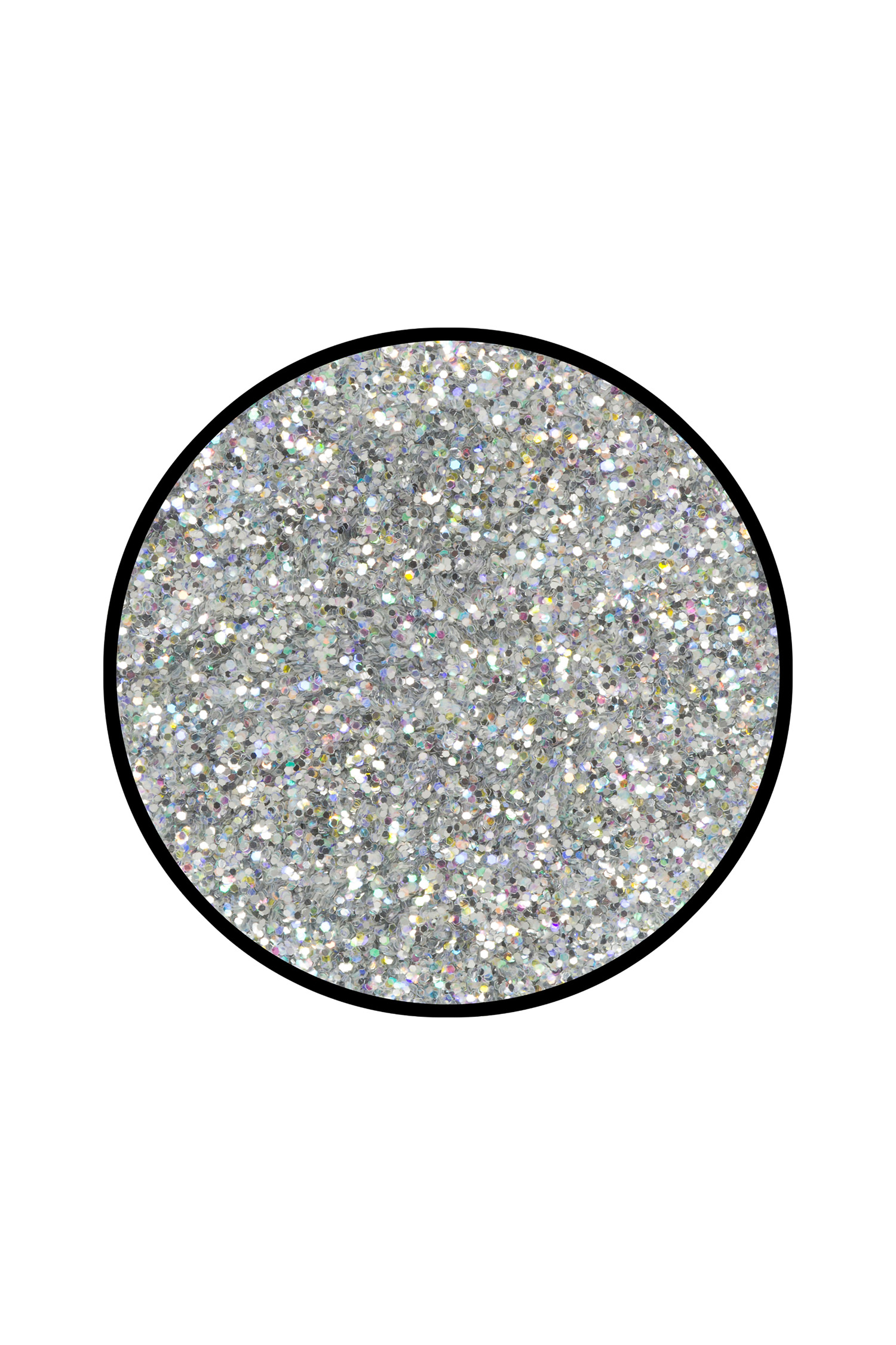 Schminke silber-holo-glitzer