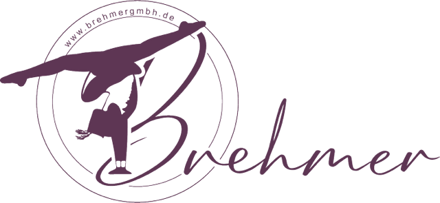 Das Brehmer Logo in lila