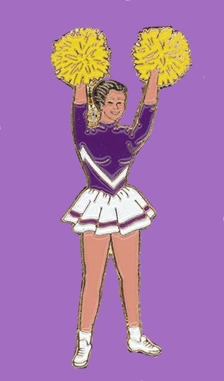 Pin "Cheerleader" - AUSVERKAUF