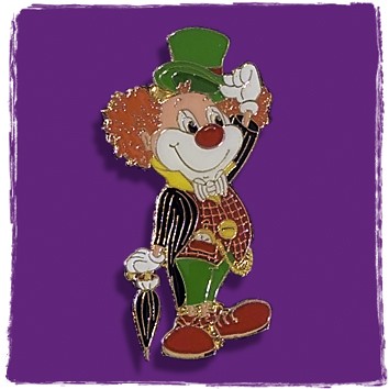 Pin "Clown mit Regenschirm" - AUSVERKAUF