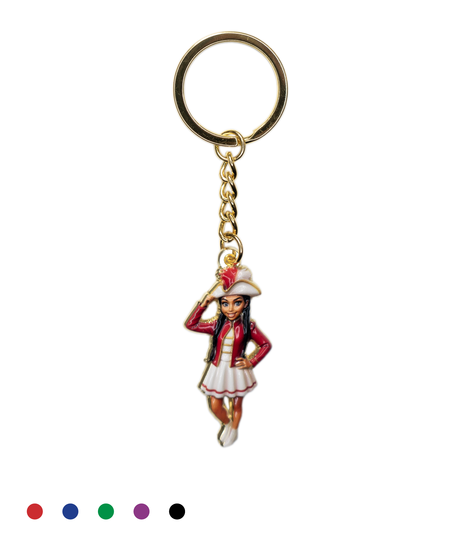 Schlüsselanhänger Tanzmariechen ´Print´