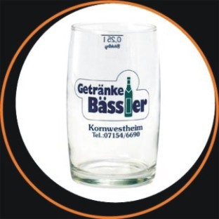 Winzer-Glasbecher, Inhalt: 25 cl