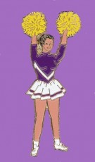 Pin "Cheerleader" - AUSVERKAUF