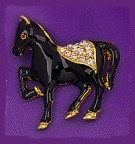 Brosche „Pferd“