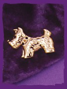 Pin „Highland-Terrier“ - Sonderangebot bei Abnahme Reststückzahl 68 Stück € 70,--